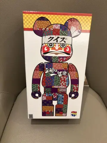 BE@RBRICK 400% 퀴즈 정답은 1년 후 콜라보 미개봉 새상품