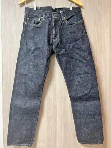 MONOTARO JEANS 다크 블루 데님 팬츠