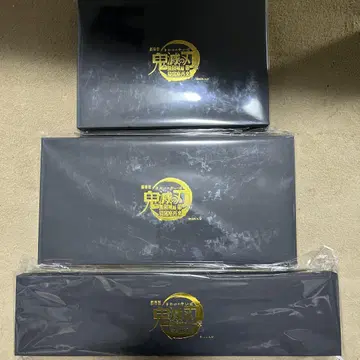 극장판 귀멸의 칼날 무한성 편 키 비주얼 캔뱃지 세트 A B C 컴프
