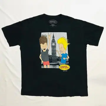 비버스 & 버트 헤드 티셔츠 XL MTV BEAVIS&BUTT-HEAD