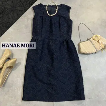 HANE MORI ALMA EN ROSE 원피스 꽃무늬 포멀