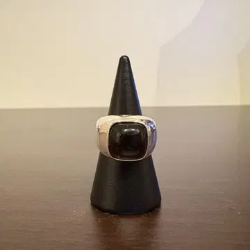 오닉스 반지 순은