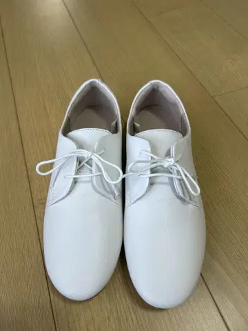 무인양품 여성용 피로하지 않는 가죽 신발 화이트 23cm
