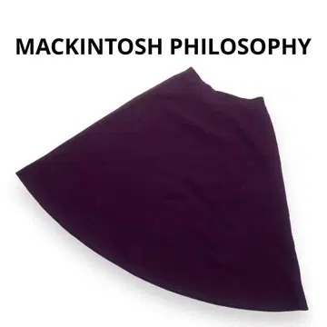 MACKINTOSH PHILOSOPHY 플레어 스커트 보르도 38