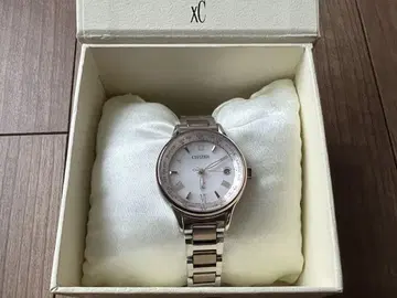 CITIZEN XC 크로스 시 손목시계 사쿠라 핑크