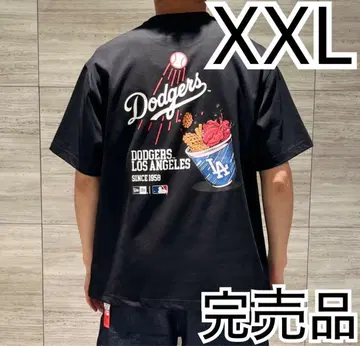 XXL*블랙*검정*반팔 티셔츠*다저스*뉴에라