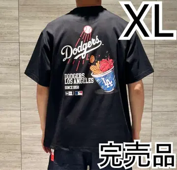 XL*블랙*검정*반팔 티셔츠*다저스*뉴에라