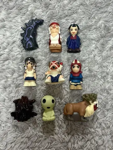 스튜디오 지브리 모노노케 히메 손가락 인형