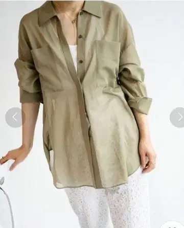 VERMEIL par iena 베르메이유 페예나 보일 포켓 셔츠