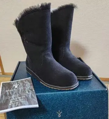 EMU AUSTRALIA 부츠 Bells Beach Lo 블랙 22cm