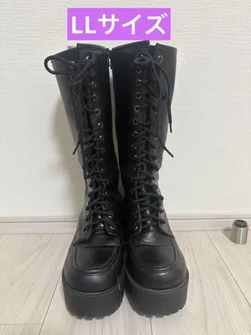 롱 부츠 블랙