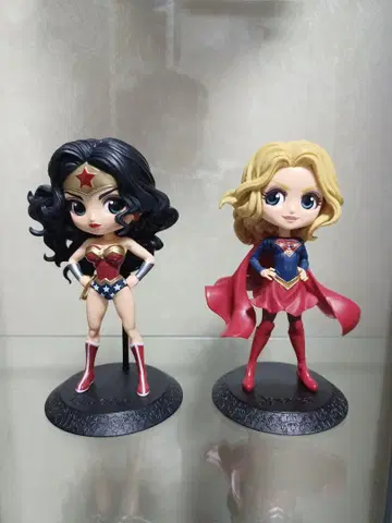 Qposket DC COMICS 원더우먼 슈퍼걸 피규어