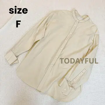 TODAYFUL 투데이풀 아이보리 크림 셔츠