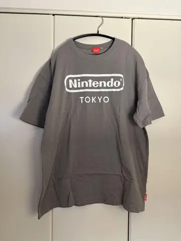 닌텐도 TOKYO XL 그레이 티셔츠