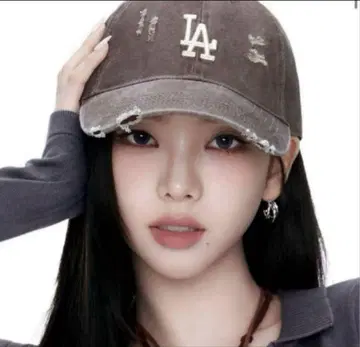 MLB 로스앤젤레스 다저스 캡 aespa 카리나 착용 미사용 새상품