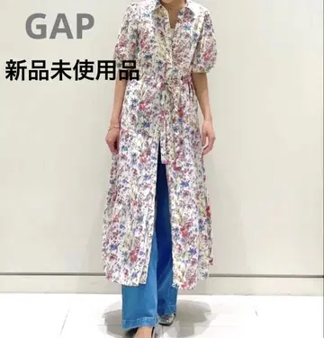 미사용 새상품 GAP 퍼프 슬리브 원피스 2024
