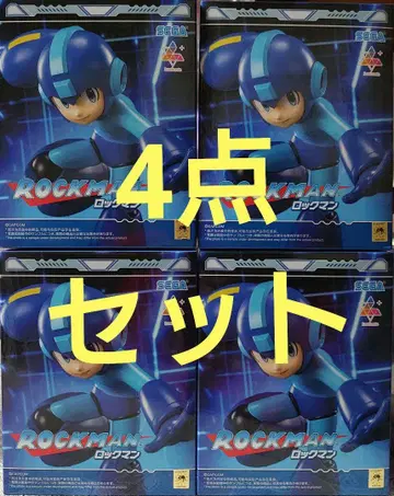 록맨 루미나스타 피규어 4종 세트 ROCKMAN