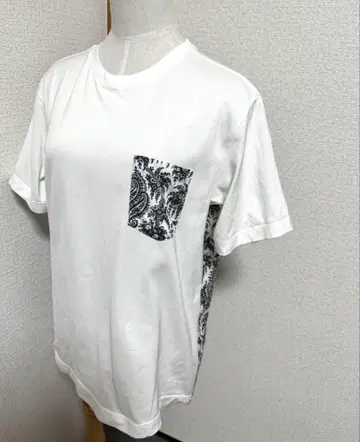 TAKEO KIKUCHIx Liberty 절개 포켓 티셔츠