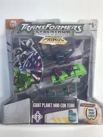 자이언트 플래닛 미니 네이비 팀 트랜스포머 피규어
