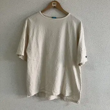 TIEASY 티지 BIG BOAT NECK T 바스크 셔츠