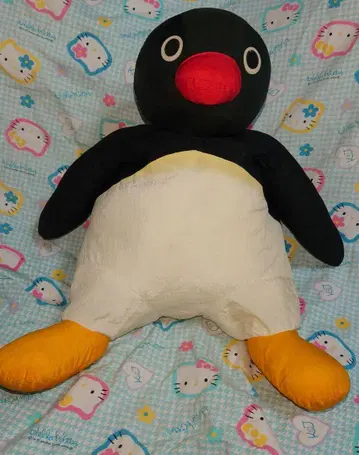 레어 레어 레트로 핑구 샤카샤카 소재 빅 봉제 인형