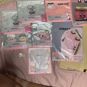 제일복권 별의 커비 제일복권 E F G 상 묶음 판매