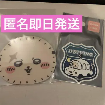 치이카와 (먼작귀) 랏코 거울 스마트폰에 붙일 수 있는 사이즈의 스티커