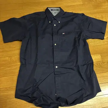Tommy HILFIGER 네이비 반팔 피케 셔츠