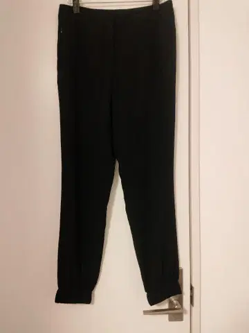 띠어리 조거 팬츠 블랙 0