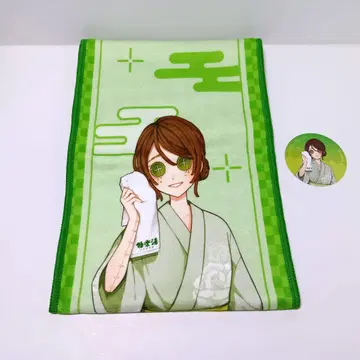 극락탕 RAKU SPA 제5인격 정원사 머플러 타월 후드 피크 2개