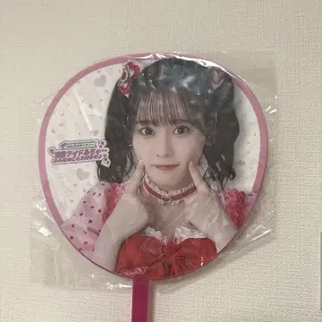 = LOVE 사이토 나기사 졸업 네이비 부채