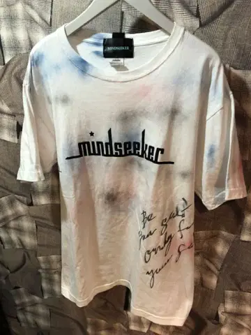 mindseeker 마인드 시커 티셔츠 올 패턴 화이트