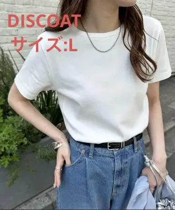 DISCOAT 컴팩트 티셔츠 L
