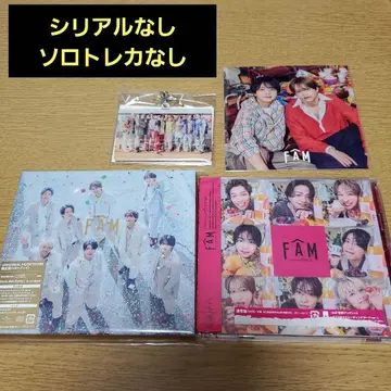 timelesz FAM CD 앨범 유니버셜 ver. 일반ver.