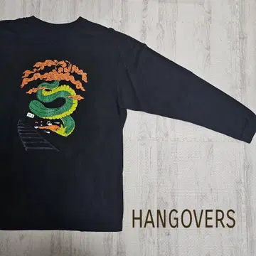 hangovers 롱 T 긴팔 티셔츠