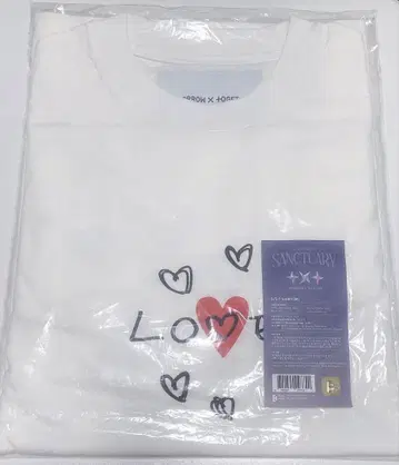 TXT SANCTUARY 팝업 롱 슬리브 티셔츠