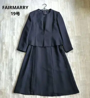 FAIRMARRY 포멀 셋업 19호 빅 사이즈 블랙