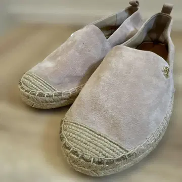 랄프 로렌 에스파드리유 슬립온 옅은 핑크 24cm 새상품급 레어템