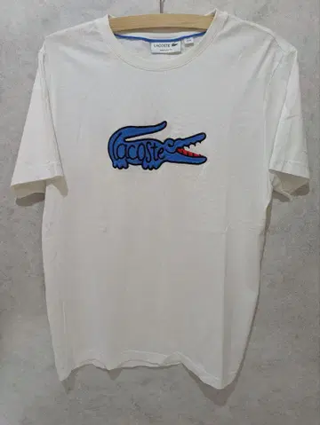 라코스테 화이트 티셔츠