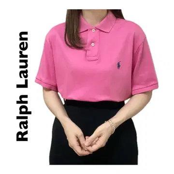 Ralph Lauren 피케 셔츠 원포인트 자수 로고