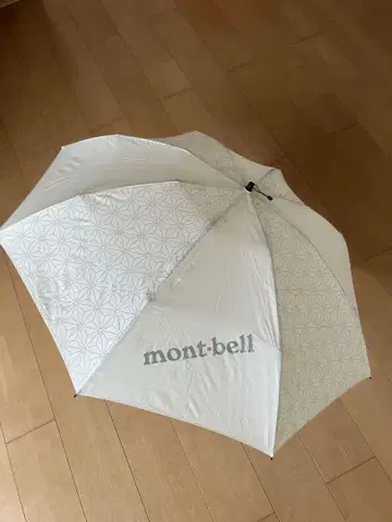 mont-bell 기하학 패턴 접이식 우산