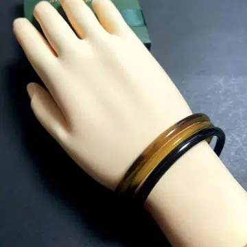 앤티크 브라운 13.4g 3개 세트 뱅글