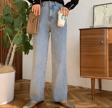 새상품 BLATE 스트레치 스트레이트 데님