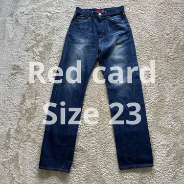 Red card 레드카드 데님 팬츠 사이즈 23