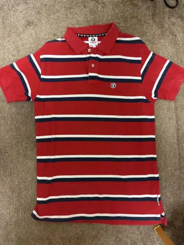 Aape 피케 셔츠 red