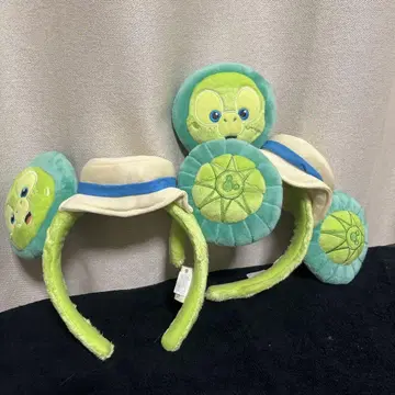 오르멜 머리띠 그린 컬러 모자 디자인