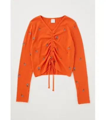 moussy FLORAL GATHER TINY LS 티셔츠