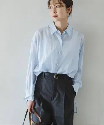노블 실키 코튼 뉘앙스 컬러 셔츠