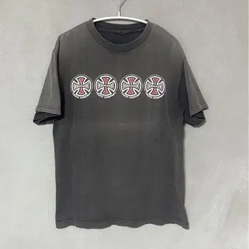 인디펜던트 오니 페이드 티셔츠 90년대 00년대 아이언 크로스