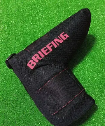 BRIEFING 퍼터용 헤드 커버 블랙